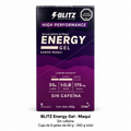 BLITZ Energy Gel Maqui sin Cafeína – Caja de 6 unidades